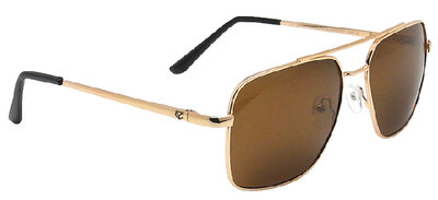 POTOMAC POLARIZED SUNGLASSES (YACHTER'S CHOICE) 12 Brown Gold Color